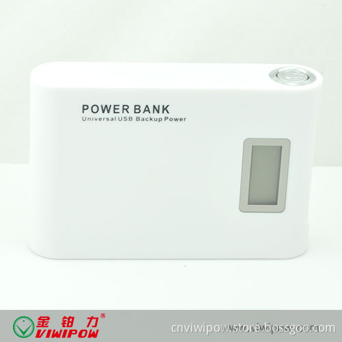 Marketable Fashion Dual USB Port Power Bank Charger (VIP-P15)